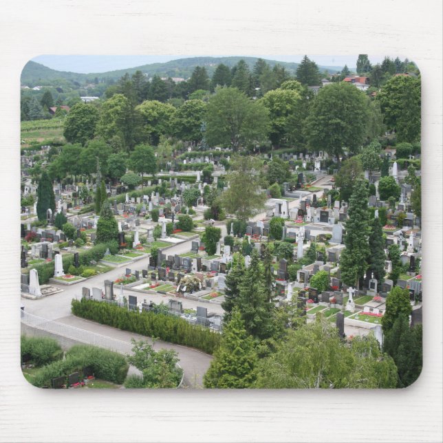 Sieveringer Friedhof Mouse Pad (Front)