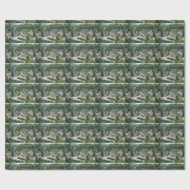 Sieveringer Friedhof Wrapping Paper (Flat)