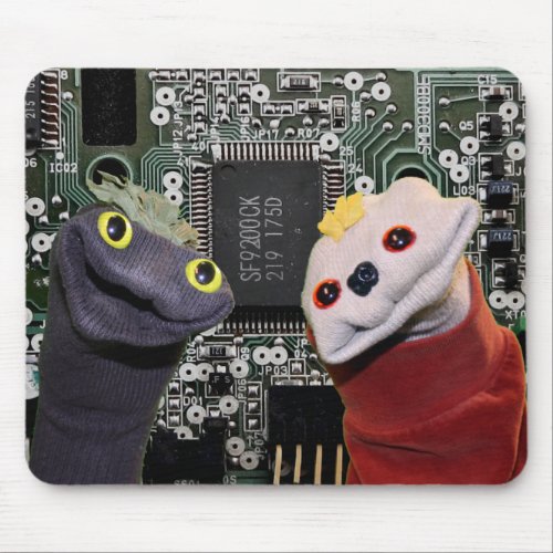Sifl and Olly Hi_Tech Mousepad