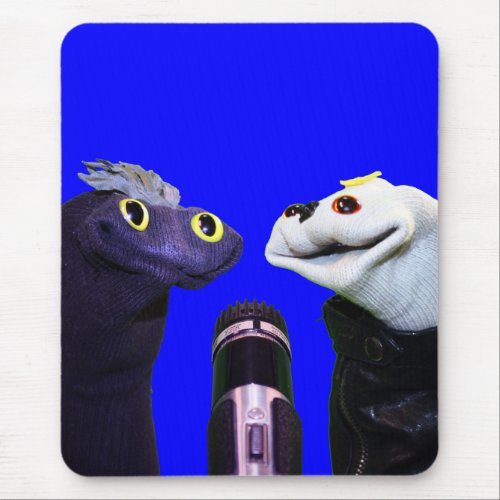 Sifl and Olly Mousepad Vertical