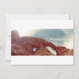 sift through the static invitation