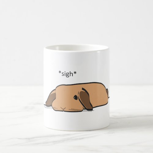 SIGHING LOP COFFEE MUG