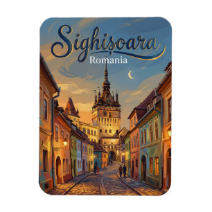 Sighișoara Historic Center Romania Magnet