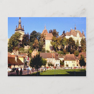 Sighisoara, Medieval towers Postcard