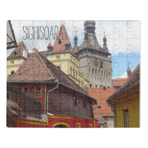 Sighisoara Romania Medieval Town Puzzle