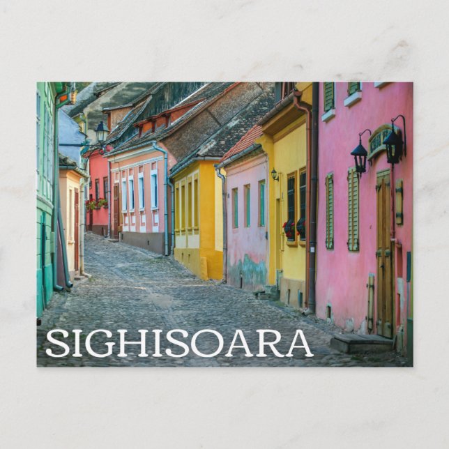 Sighisoara, Romania Postcard (Front)