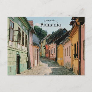 Sighișoara Romania Postcard
