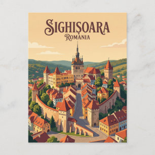 Sighisoara, Romania Postcard