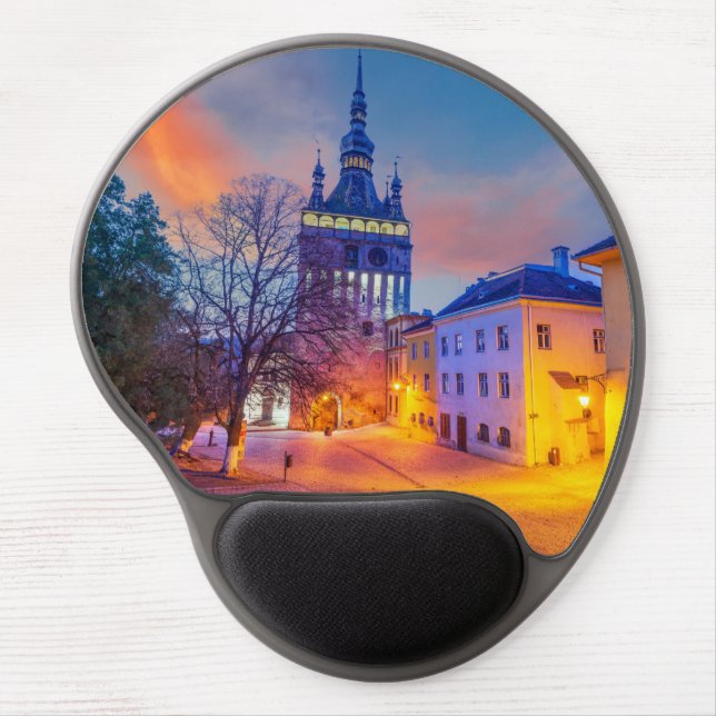 Sighisoara, Transylvania, Romania Gel Mouse Pad (Front)