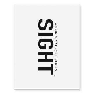 Sight Series | Season 1 Logo | Temporary Tats Tattoos