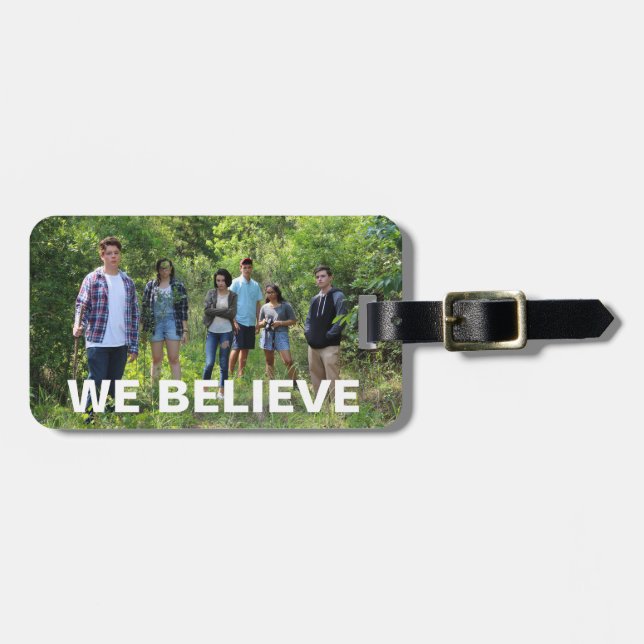 Sight Series | "We Believe" | Luggage Tag (Front Horizontal)