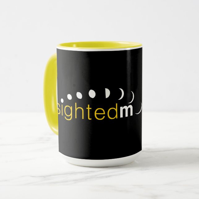 Sighted Moon Official Merchandise Mug (Front Left)