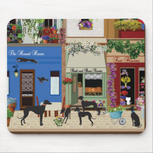 Sighthounds - Hound Day Out Mouse Pad