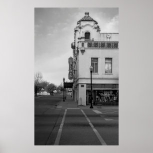 Sights along Route 66 Coleman Theater Poster