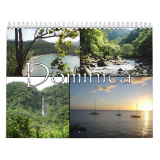 Sights of Dominica Calendar