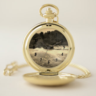 Sightseeing at Niagara Falls Pocket Watch