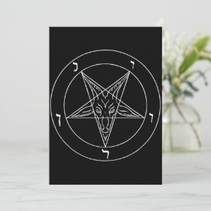 Sigil of Baphomet Holiday Card