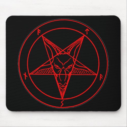 SIGIL of BAPHOMET Mouse Pad