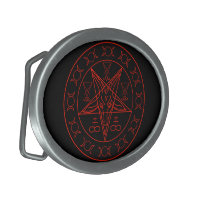 Baphomet belt buckle best sale