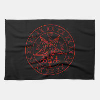 Sigil of Baphomet triple moon and sigil of lucifer