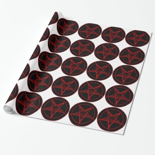 SIGIL of BAPHOMET Wrapping Paper