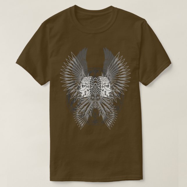 Sigil of Lilith Gothic Occult Symbol T-Shirt (Design Front)