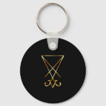 Sigil of Lucifer- A symbol of satanism Keychain