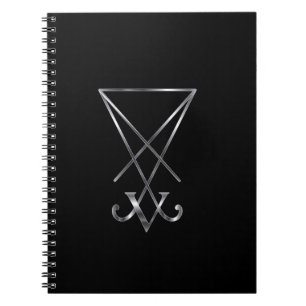 Sigil of Lucifer- A symbol of satanism Notebook