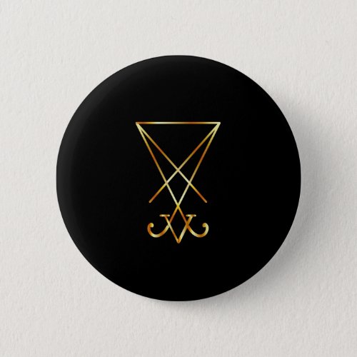 Sigil of Lucifer_ A symbol of satanism Pinback Button