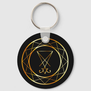Sigil of Lucifer Keychain