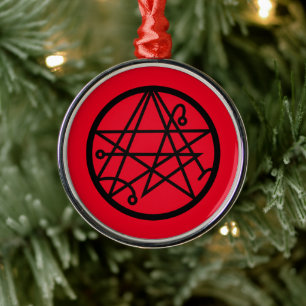 Sigil of the Gate Necronomicon Metal Ornament