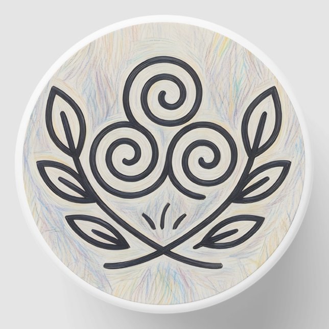 Sigil of the Old Ways Candle & Tin, Refillable  Mini Candle Favors (Front)