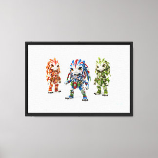 Sigilkin — Tribal Guardians Canvas Print
