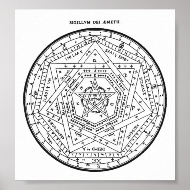 Sigillum Dei Aemeth Poster (Front)