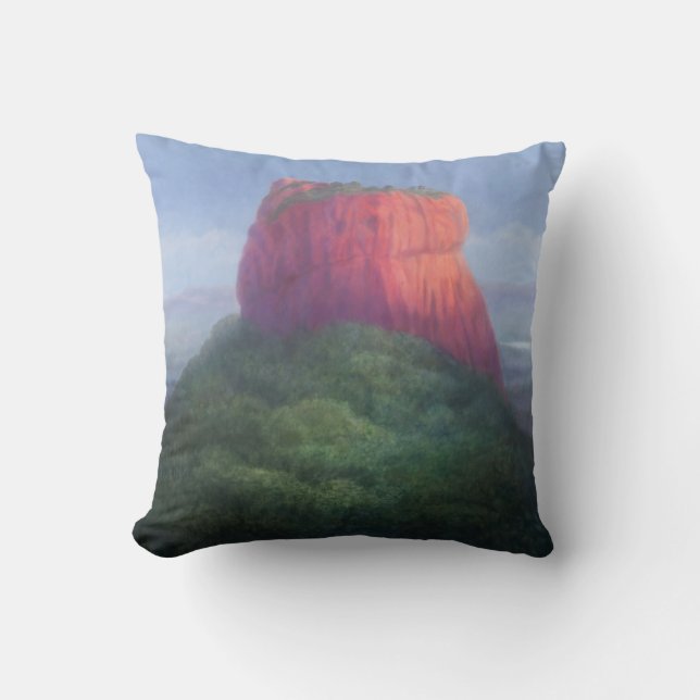 Sigiriya I Sri Lanka 2012 Throw Pillow (Front)