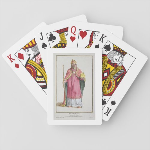 Sigismund 1368_1437 Holy Roman Emperor 1433_37 Poker Cards