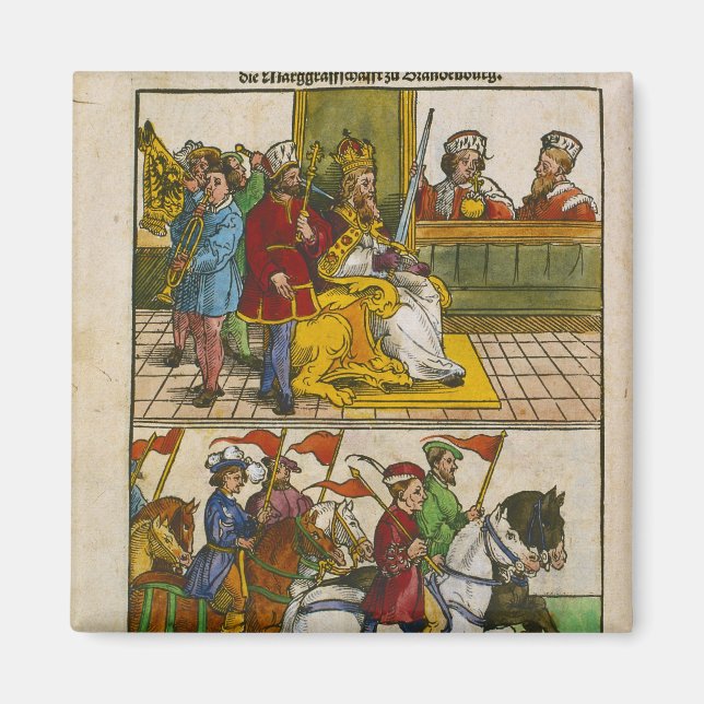 Sigismund at the Council of Constance Magnet (Front)