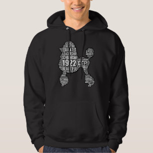 Sigma 1922 Poodle Gamma Rho Hand Sign Gift Hoodie