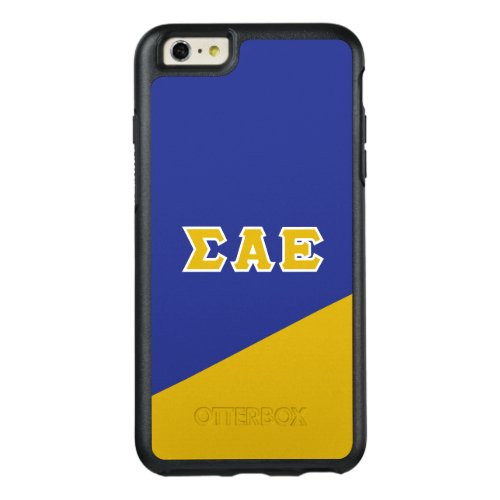 Sigma Alpha Epsilon  Greek Letters OtterBox iPhone 66s Plus Case