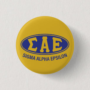 Sigma Alpha Epsilon   Vintage Pinback Button
