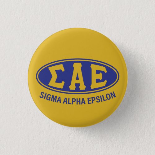 Sigma Alpha Epsilon  Vintage Pinback Button