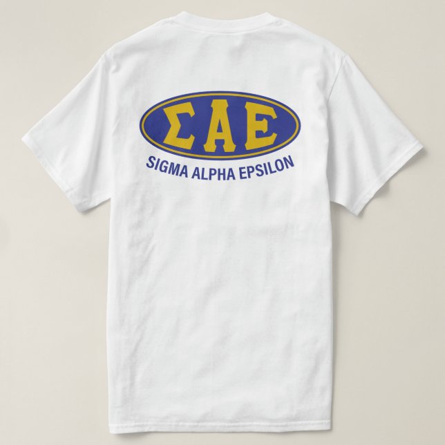 Sigma Alpha Epsilon | Vintage T-Shirt (Design Back)