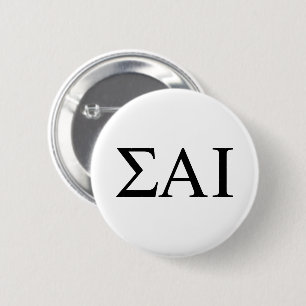 Sigma Alpha Iota Greek Letters Button