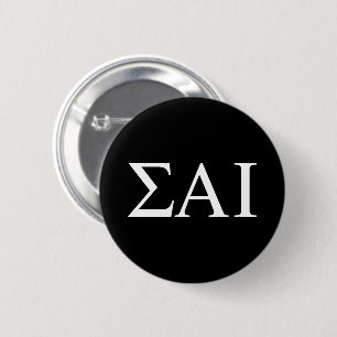 Sigma Alpha Iota Greek Letters Button