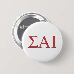 Sigma Alpha Iota Greek Letters Button