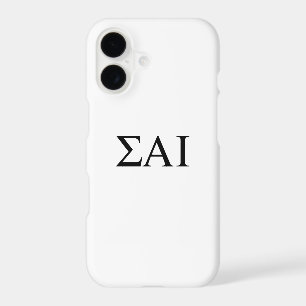 Sigma Alpha Iota Greek Letters iPhone 17 Case