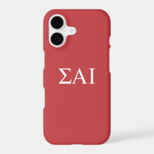 Sigma Alpha Iota Greek Letters iPhone 17 Case