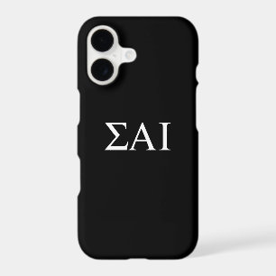 Sigma Alpha Iota Greek Letters iPhone 17 Case