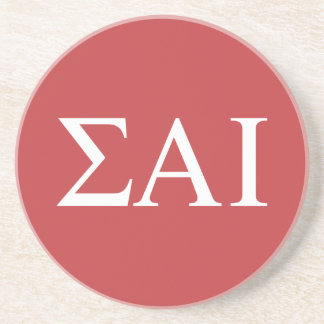 Sigma Alpha Iota Greek Letters Coaster
