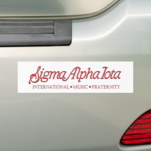Sigma Alpha Iota International Music Fraternity Bumper Sticker